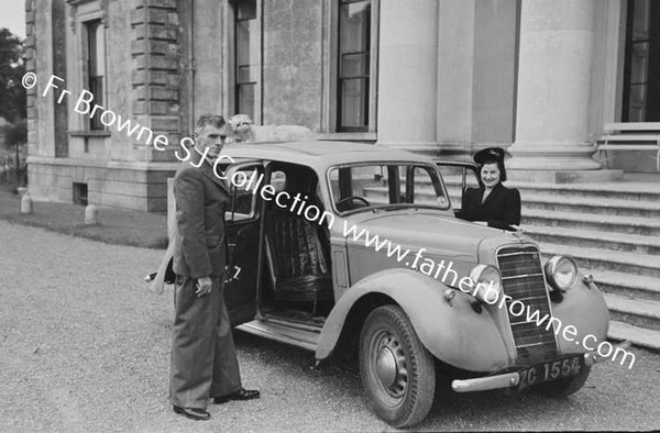 BRIDIE & HARRY COYNE ON THEIR WEDDING DAY